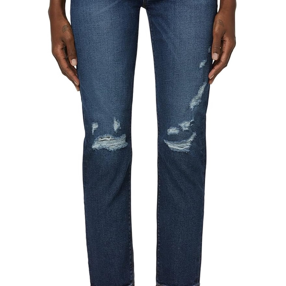 HUDSON Women's Nico Mid-Rise Straight Leg Crop Jean